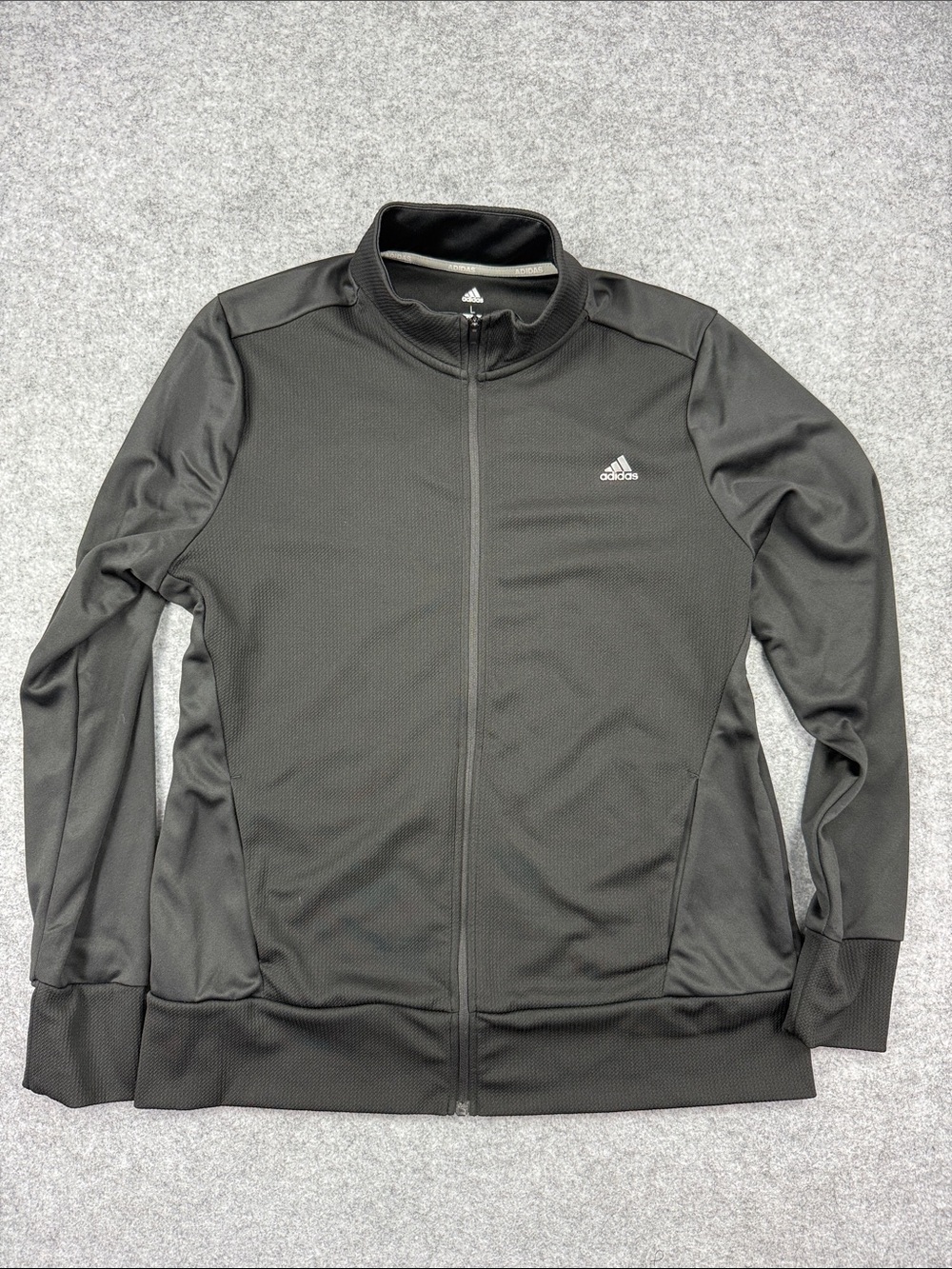 Adidas Black Golf Full Zip Jacket
